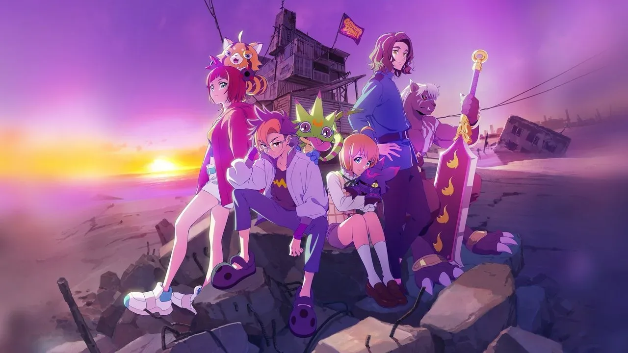 خلفية لـ DIGIMON BEATBREAK