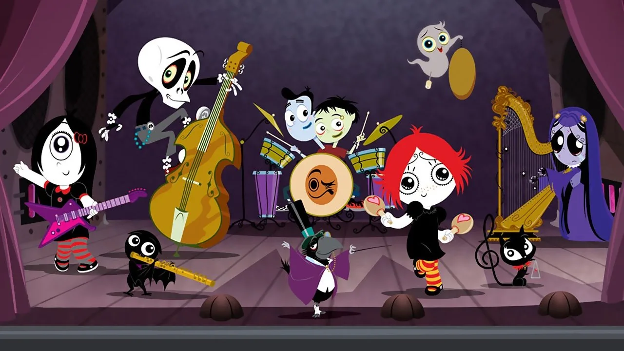 خلفية لـ Ruby Gloom