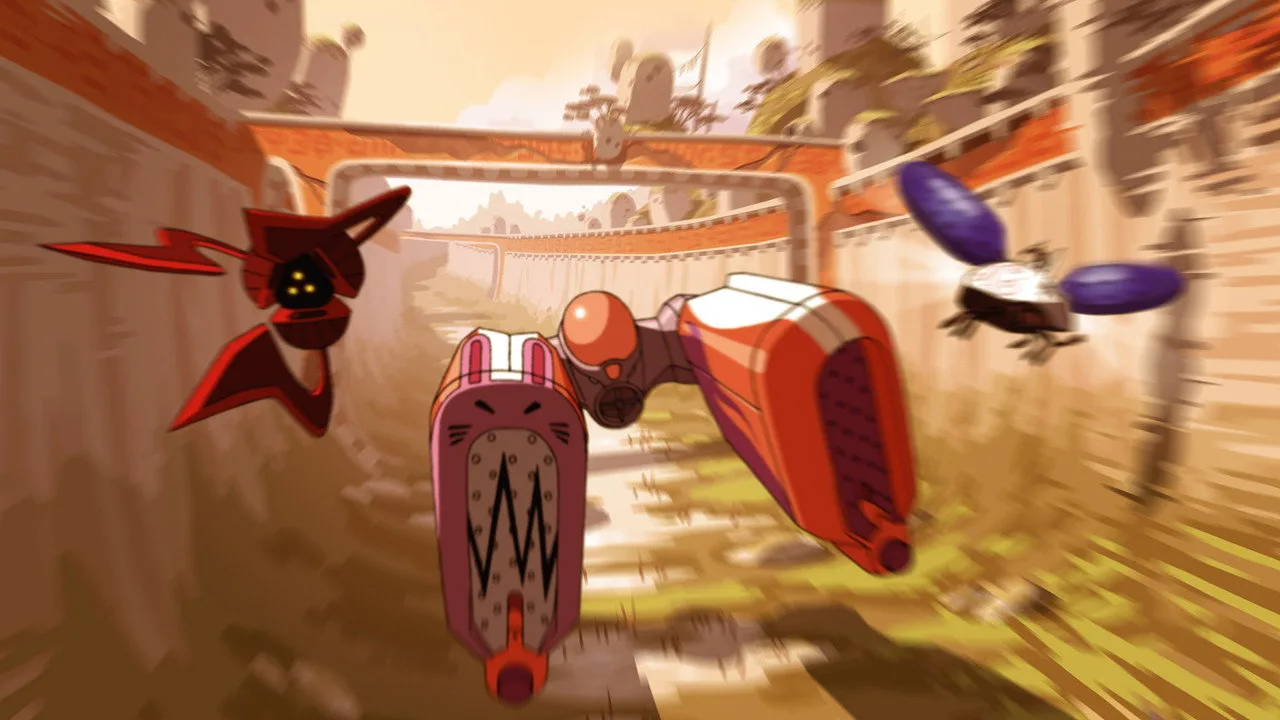 Ōban Star-Racers için arka plan görseli