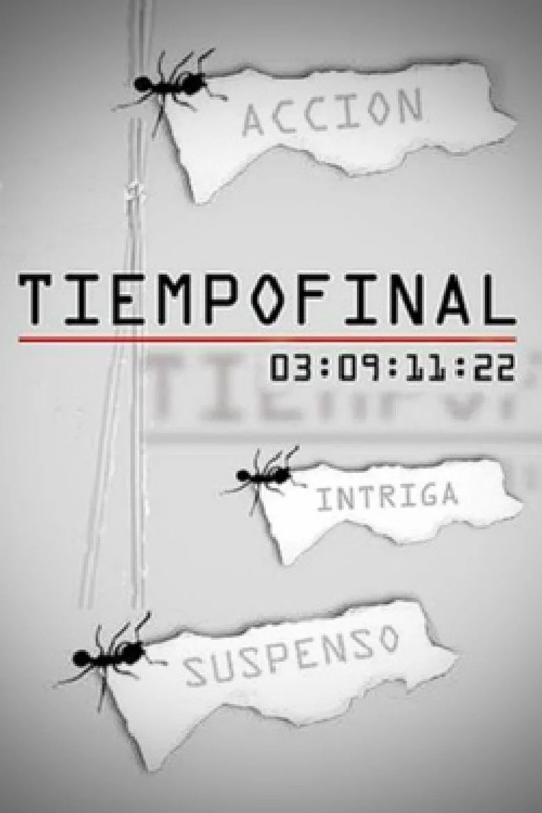 ملصق Tiempo final