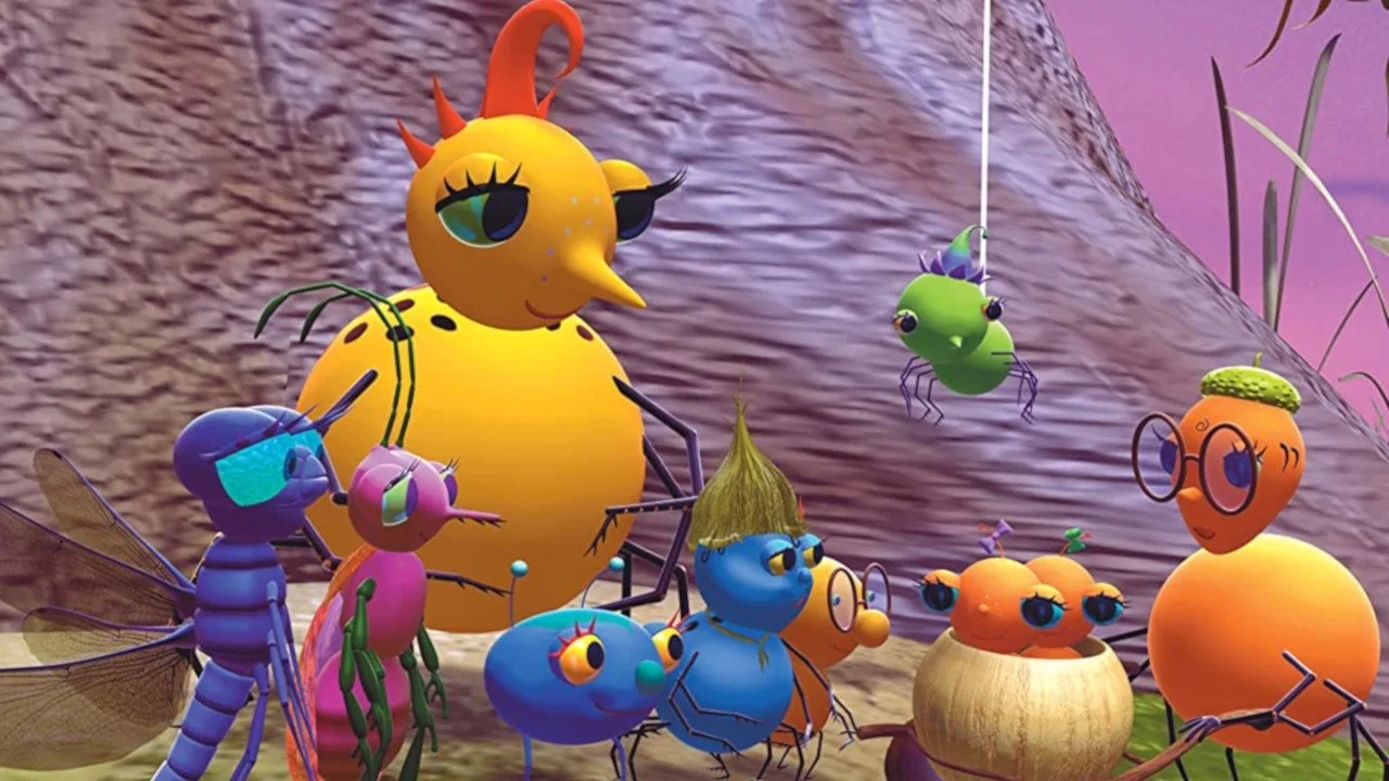 Miss Spider's Sunny Patch Friends için arka plan görseli