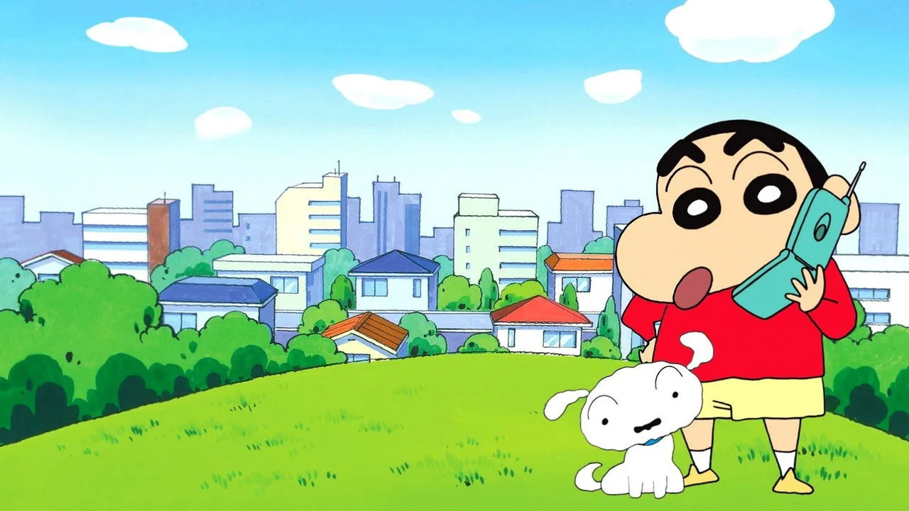 Фоновое изображение для Shin Chan