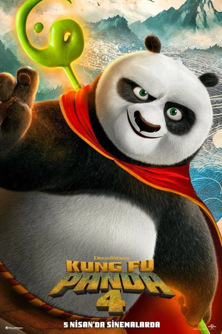 Kung Fu Panda 4 poster