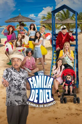 Póster de Una familia de diez