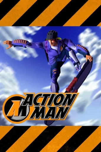 ملصق Action Man