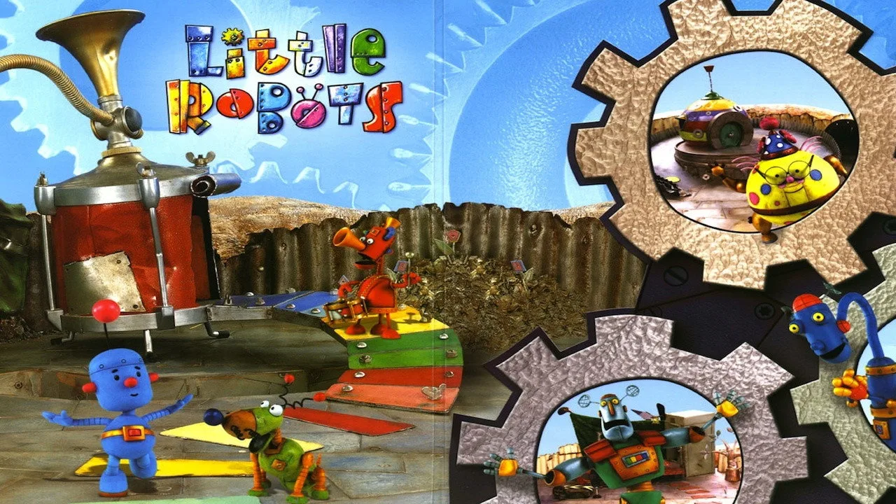 خلفية لـ Little Robots