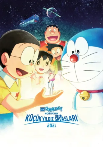 Póster de Doraemon Filmi: Nobita'nın Küçük Yıldız Savaşları 2021