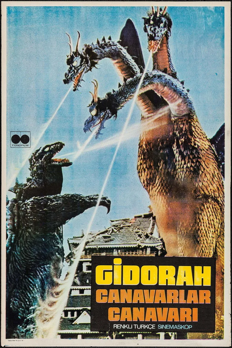 Ghidorah, the Three-Headed Monster poster