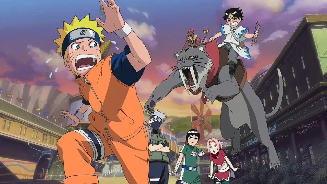 خلفية لـ Naruto the Movie 3: Guardians of the Crescent Moon Kingdom