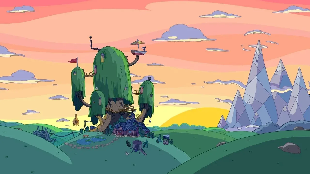خلفية لـ Adventure Time
