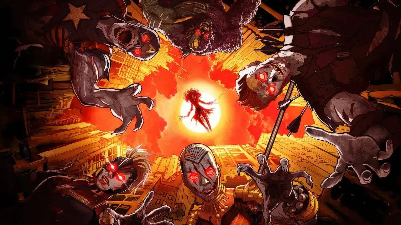 خلفية لـ Marvel Zombies