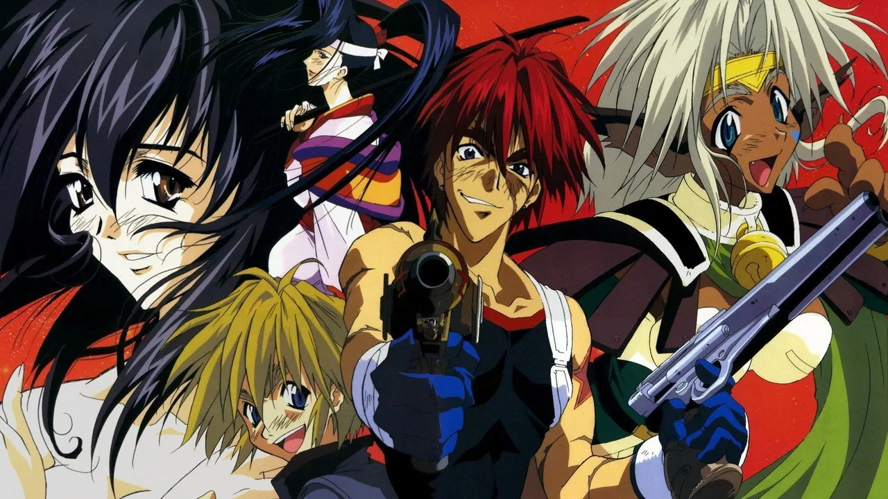 Фоновое изображение для Outlaw Star