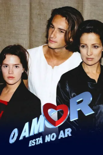 Póster de O Amor Está no Ar