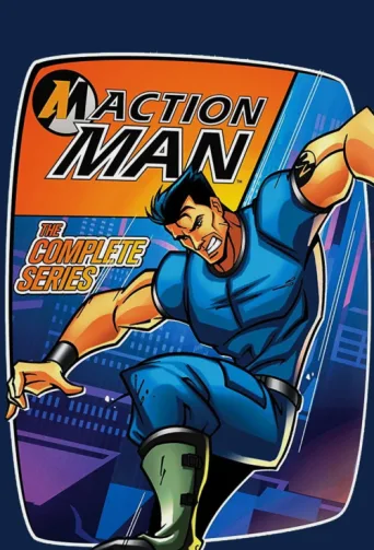 ملصق Action Man