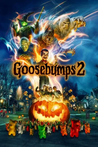 ملصق Goosebumps 2: Lanetli Cadılar Bayramı