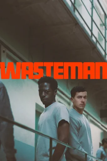 ملصق Wasteman