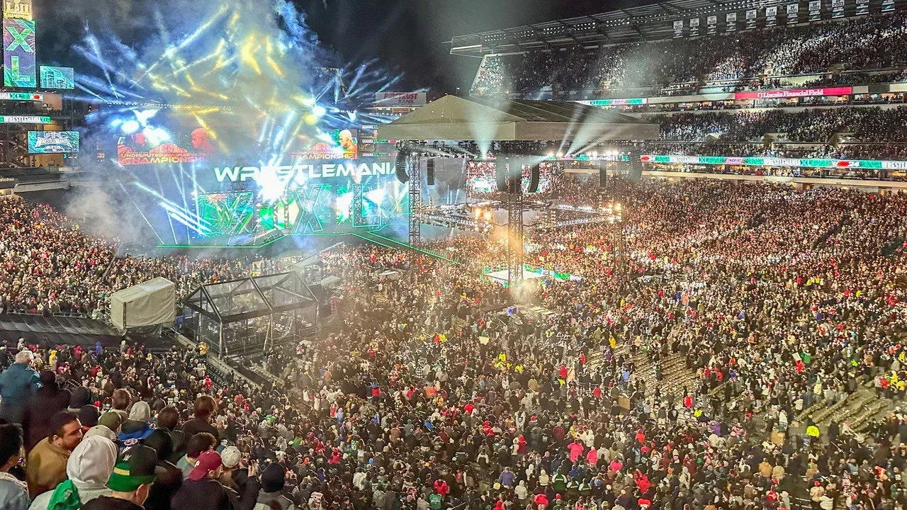 خلفية لـ WWE Pay Per View