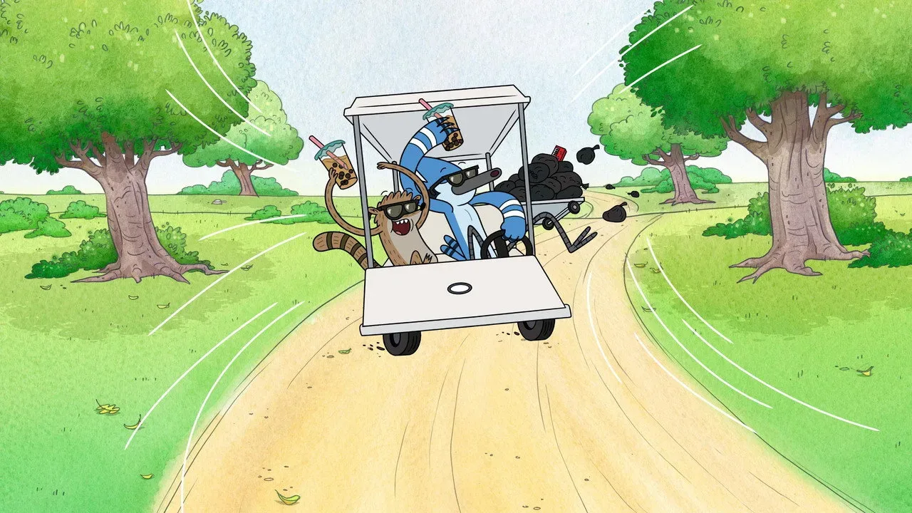 خلفية لـ Regular Show: The Lost Tapes