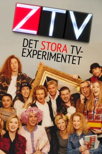ملصق ZTV - det stora tv-experimentet