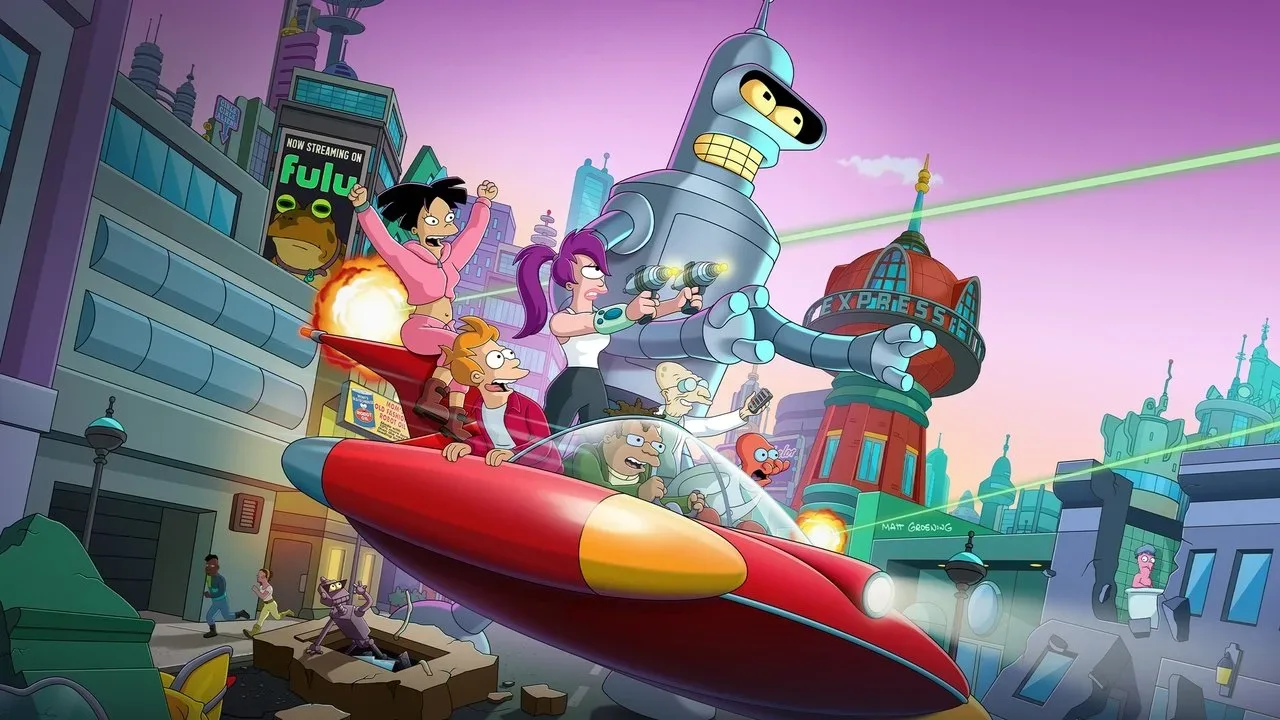 خلفية لـ Futurama