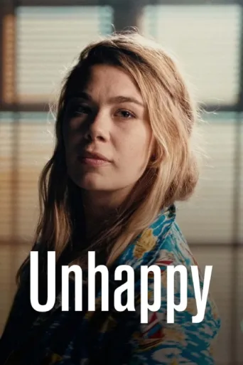 ملصق Unhappy