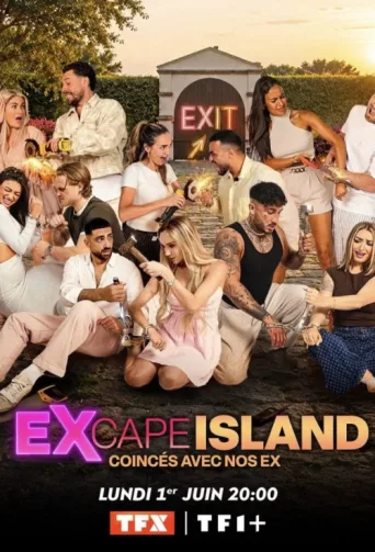 Постер Excape Island : coincés avec nos ex
