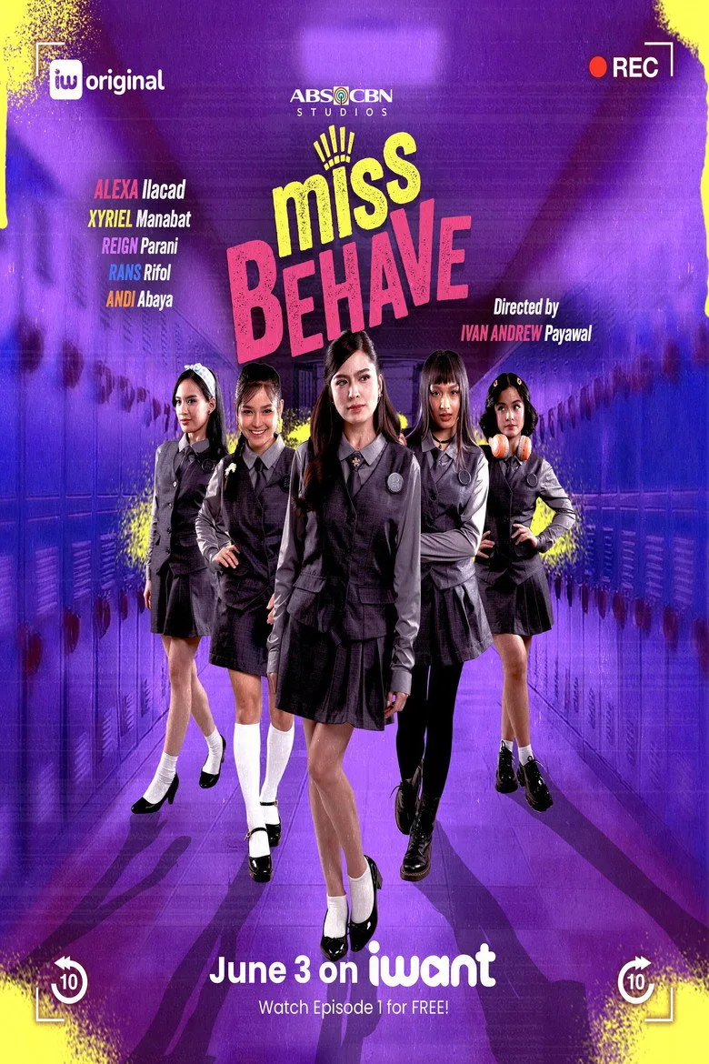 ملصق Miss Behave
