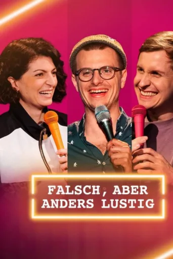 falsch, aber anders lustig afişi