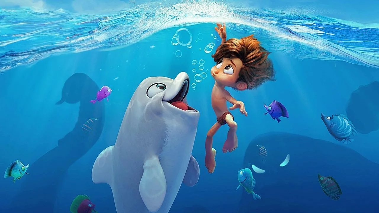 خلفية لـ Dolphin Boy