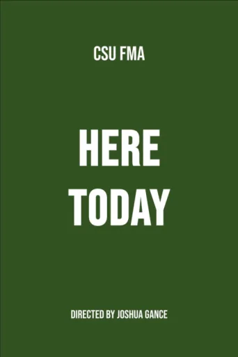 Постер Here Today