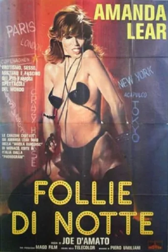 Póster de Follie di notte