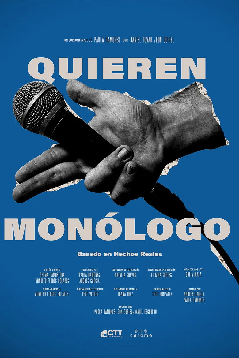 póster de Quieren Monólogo