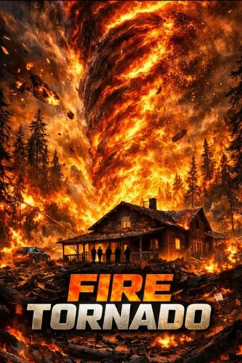 ملصق Fire Tornado
