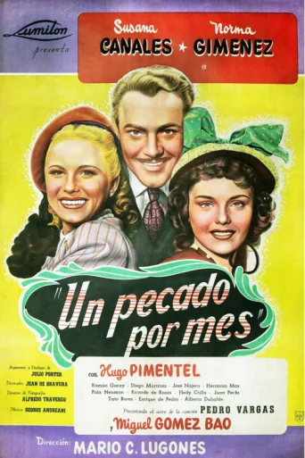 Un pecado por mes afişi