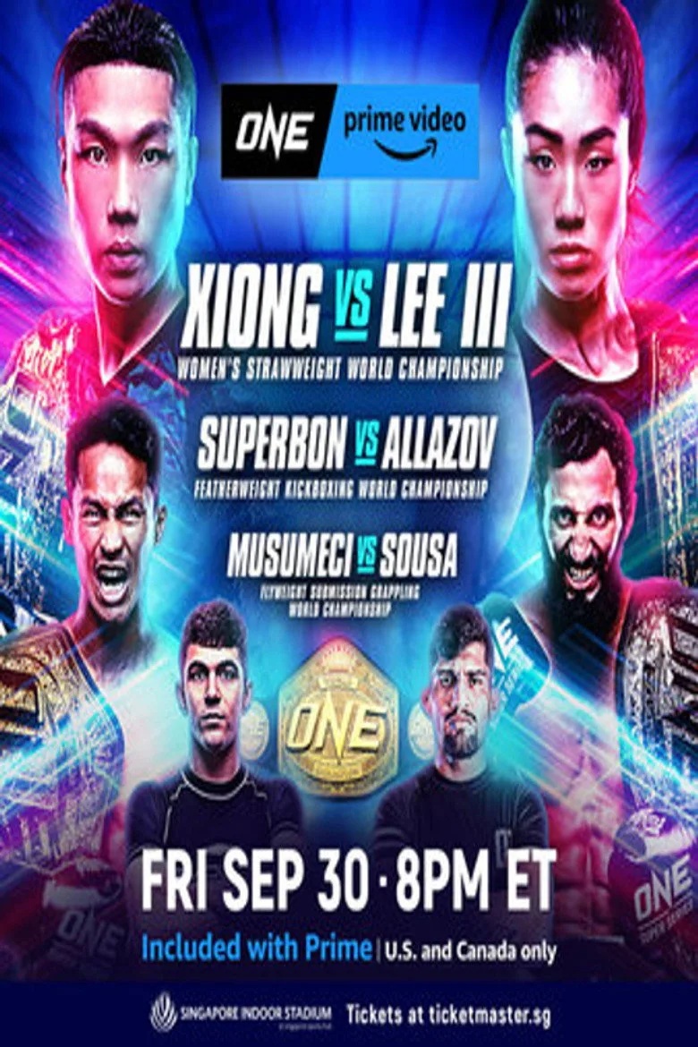 ONE on Prime Video 2: Xiong vs. Lee III poster