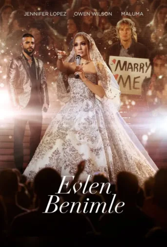 ملصق Evlen Benimle