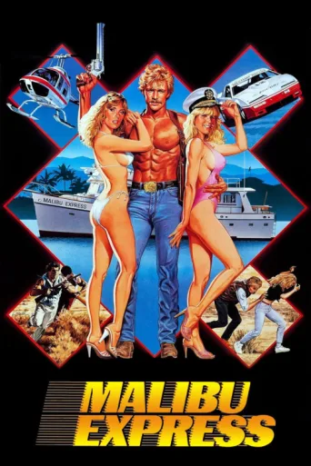 ملصق Malibu Express