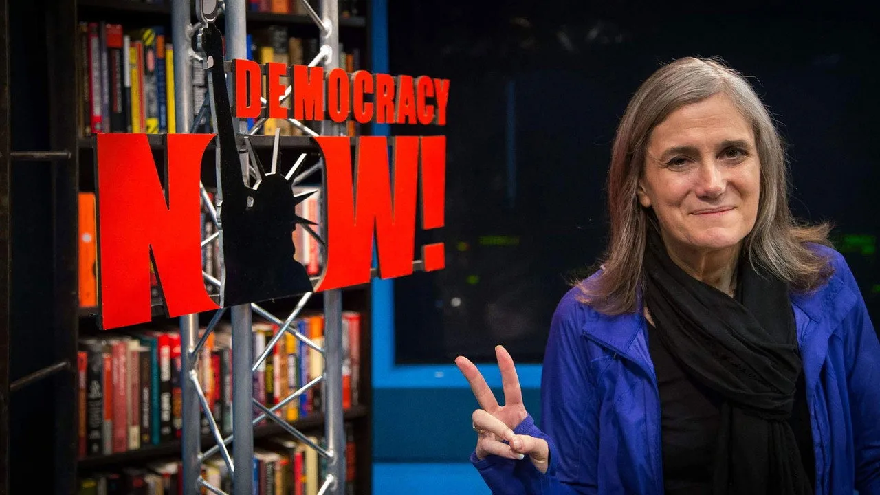 Democracy Now! için arka plan görseli
