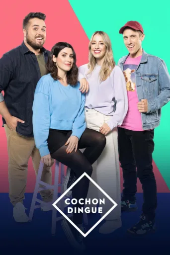 ملصق Cochon dingue