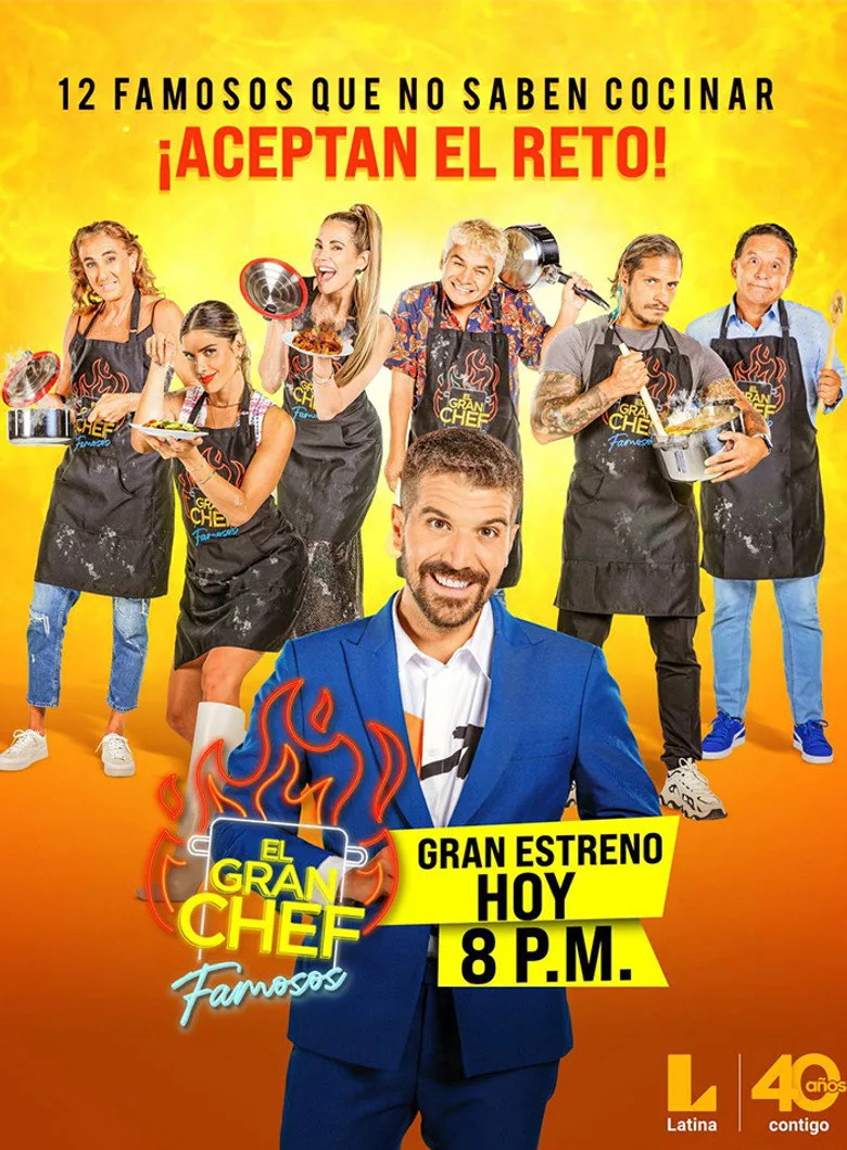 póster de El Gran Chef Famosos
