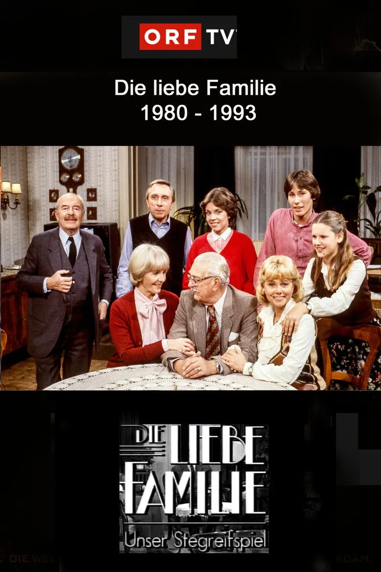 Die liebe Familie poster