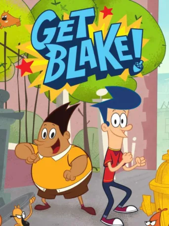 ملصق Get Blake!