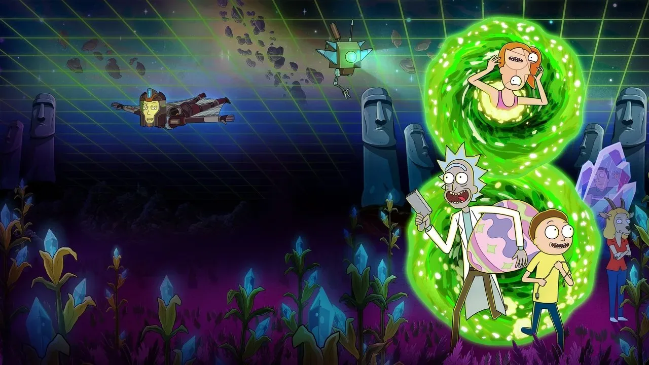 خلفية لـ Rick and Morty