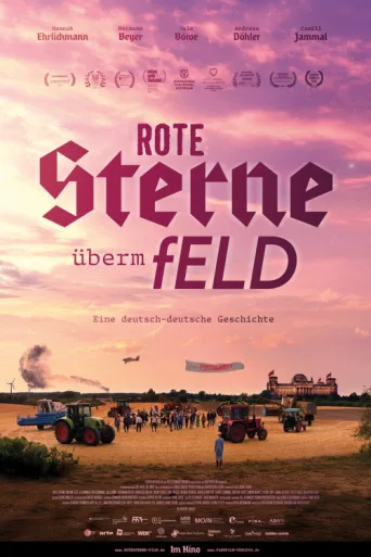 Rote Sterne überm Feld afişi