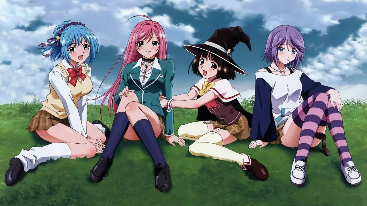 خلفية لـ Rosario + Vampire