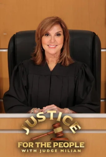 ملصق Justice for the People with Judge Milian
