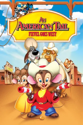 Póster de Amerikan Fare: Batıya Yolculuk