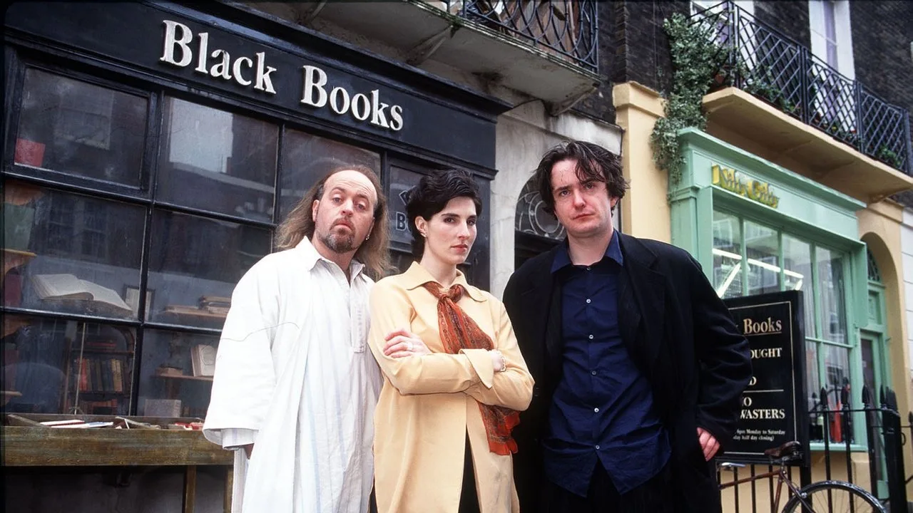 خلفية لـ Black Books