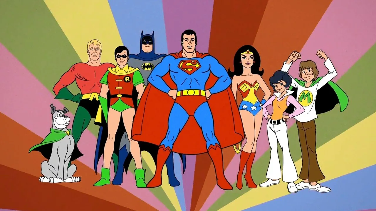 خلفية لـ Super Friends