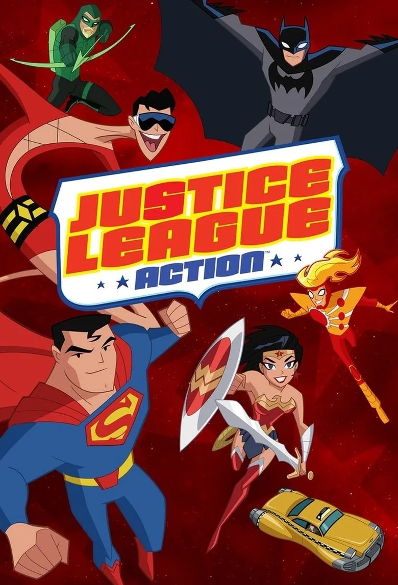 Justice League Action posteri